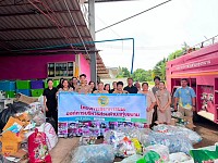 โครงการธนาคารขยะ ขายขยะประจำเดือน สิงหาคม