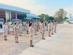 กิจกรรมเคารพธงชาติ สวดมนต์ไหว้พระ