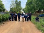 ลงพื้นที่สำรวจถนนซอยทรัพย์สมบูรณ์และซอยแม่เจริญ หมู่ที่ ๑๒ บ