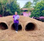 ลงพื้นที่สำรวจหลุมหลบภัยโรงเรียนส.ไทยเสรีอุตสาหกรรมสอง  หมู่