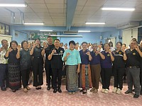 พิธีเปิด”โครงการส่งเสริมและแปรรูปผลิตภัณฑ์ชุมชน “ประจำปีงบปร