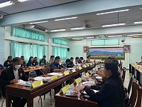 ประชุมหัวหน้าส่วนราชการอำเภอสอยดาว ณ ห้องประชุมอำเภอสอยดาว