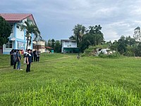 ลงพื้นที่เพื่อการเตรียมจัดตั้งศูนย์ฟื้นฟูและกายภาพบำบัดผู้สู
