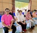 ทำบุญเปิดป้ายโรงเรียนทุ่งขนานวิทยาและร่วมหล่อเทียน พรรษา
