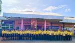 กิจกรรม เคารพธงชาติ สวดมนต์ ร้องเพลง สดุดีมหาราชา สดุดีมหาร