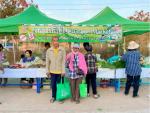 กิจกรรมตลาดนัดสีเขียว หมู่ ๑ ตลาดนัดวันจันทร์ตำบลทุ่งขนานอำเ