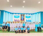 พิธีตอนเย็นวางพานพุ่ม~จุดเทียนชัยถวายพระพร