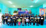 ร่วมพิธีปิดโครงการและมอบใบประกาศให้ผู้ผ่านการอบรม “จัดระเบีย